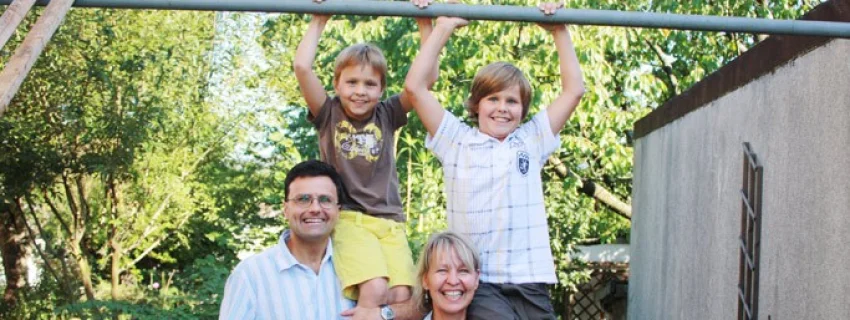 Kannst du loslassen? Wenn die Familienzeit zu Ende geht. Bild der Familie Dangmann.