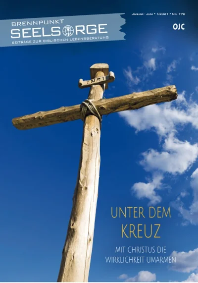 Unter dem Kreuz. Titelbild des BPS 1/2021